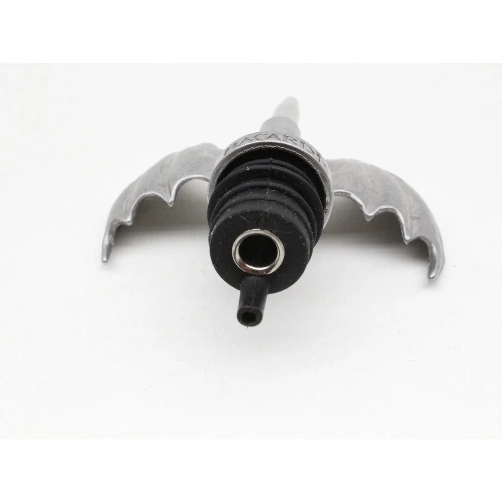 Bacardi Bat Liquor Rum Bottle Pourer Cork Stopper Shot Dispenser Halloween Party